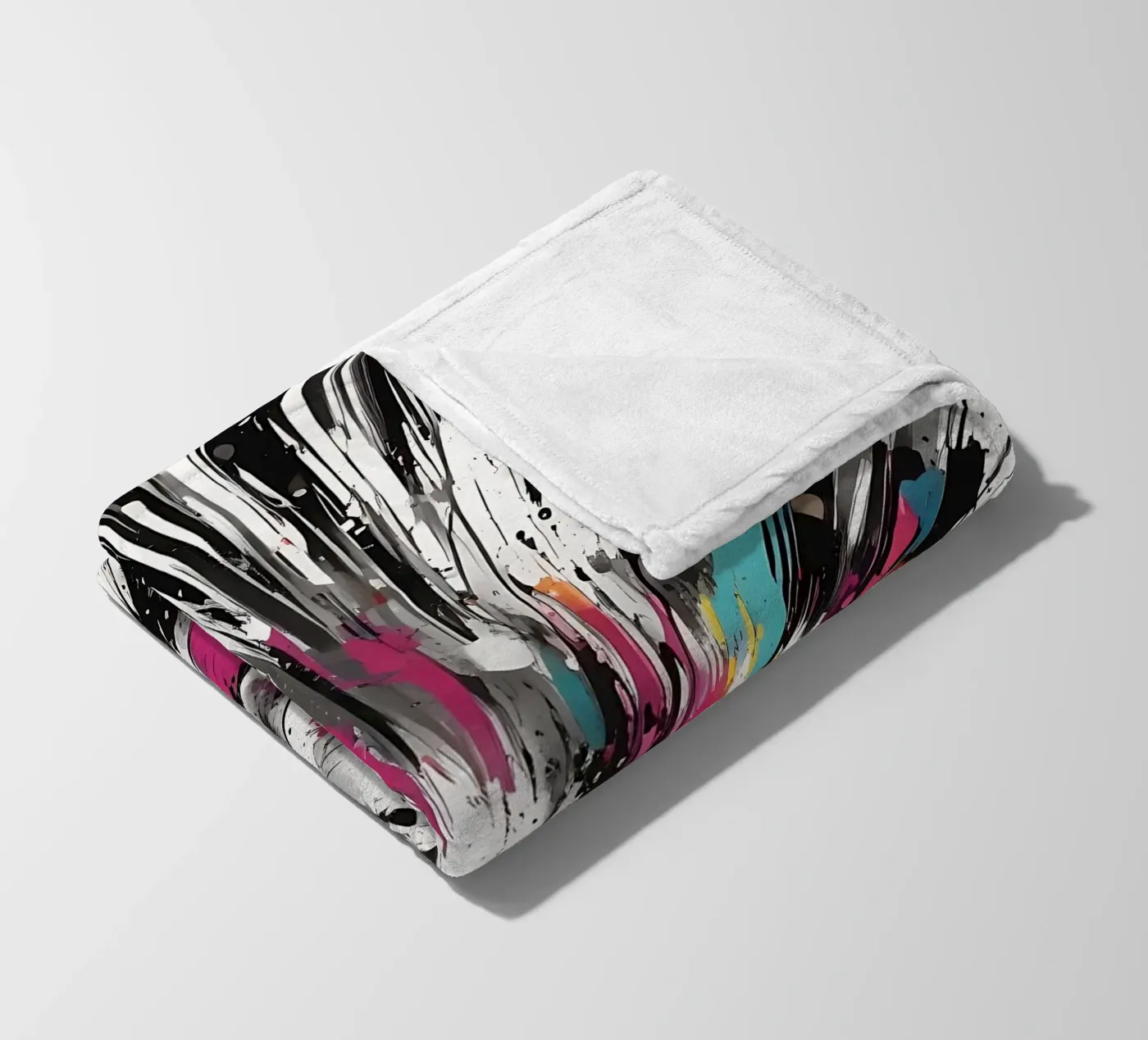 Farbexplosion plaid polaire de Farbträume