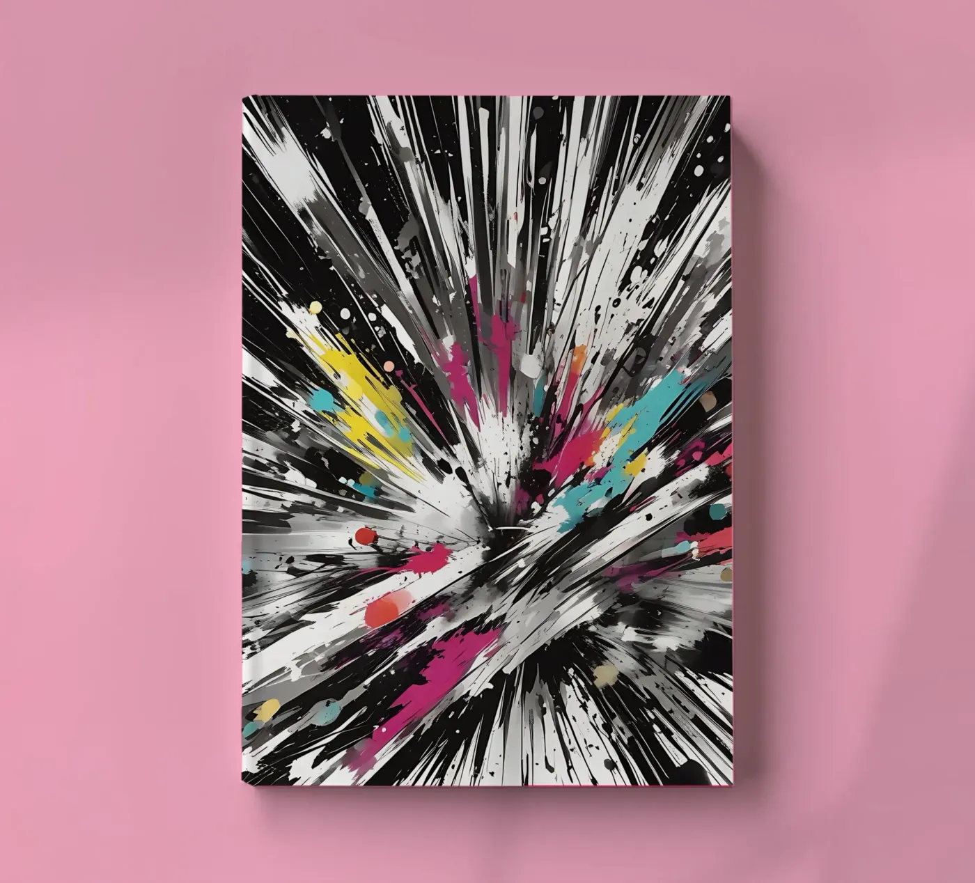 Farbexplosion notebook by Farbträume