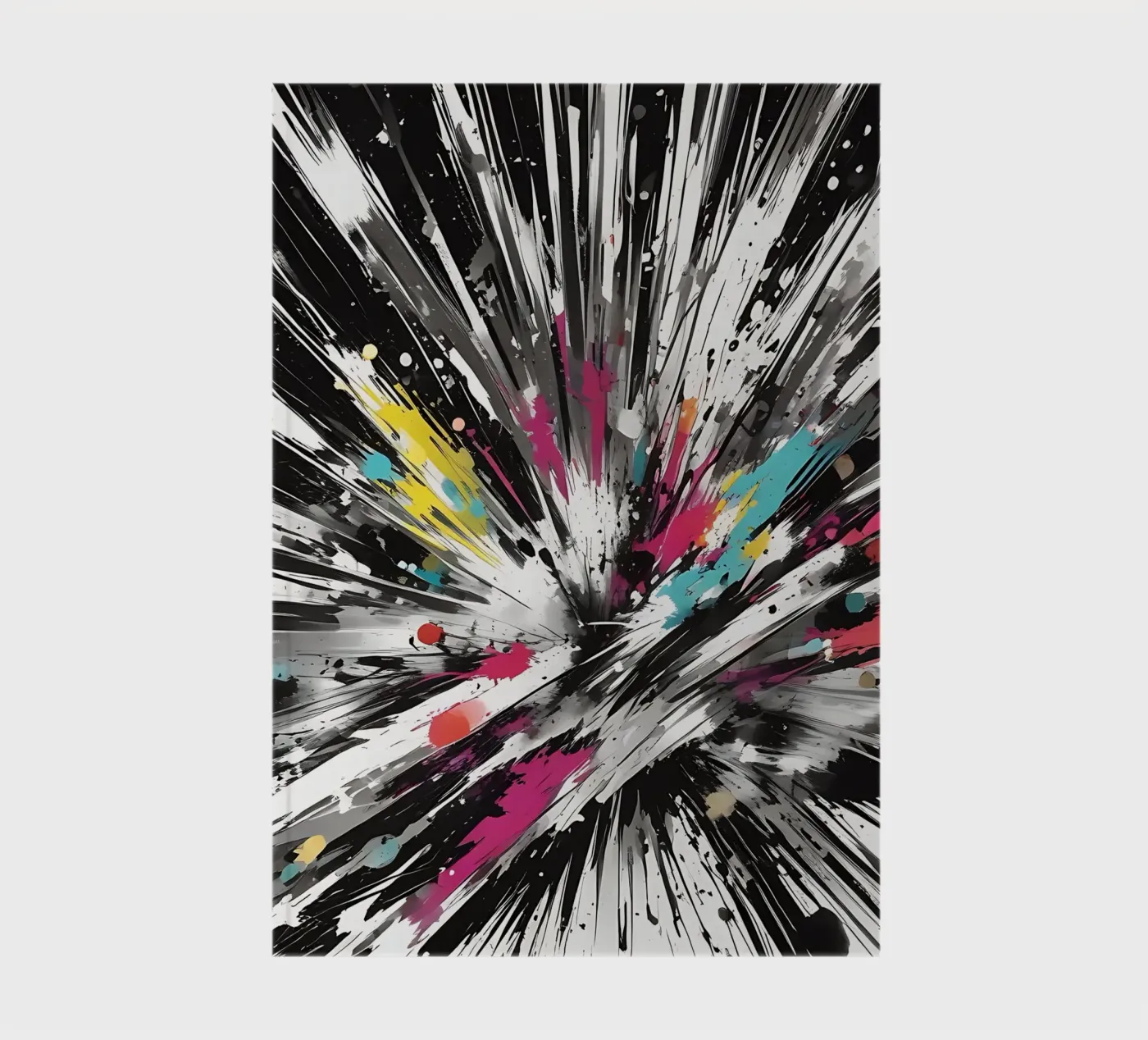 Farbexplosion notebook by Farbträume