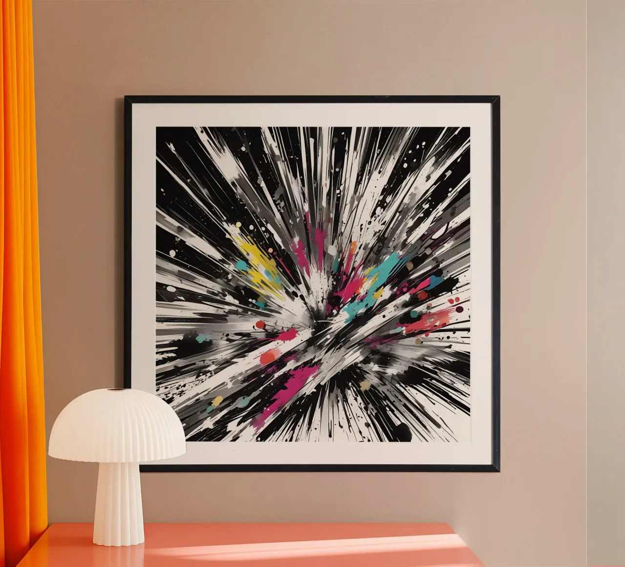 Farbexplosion Poster von Farbträume