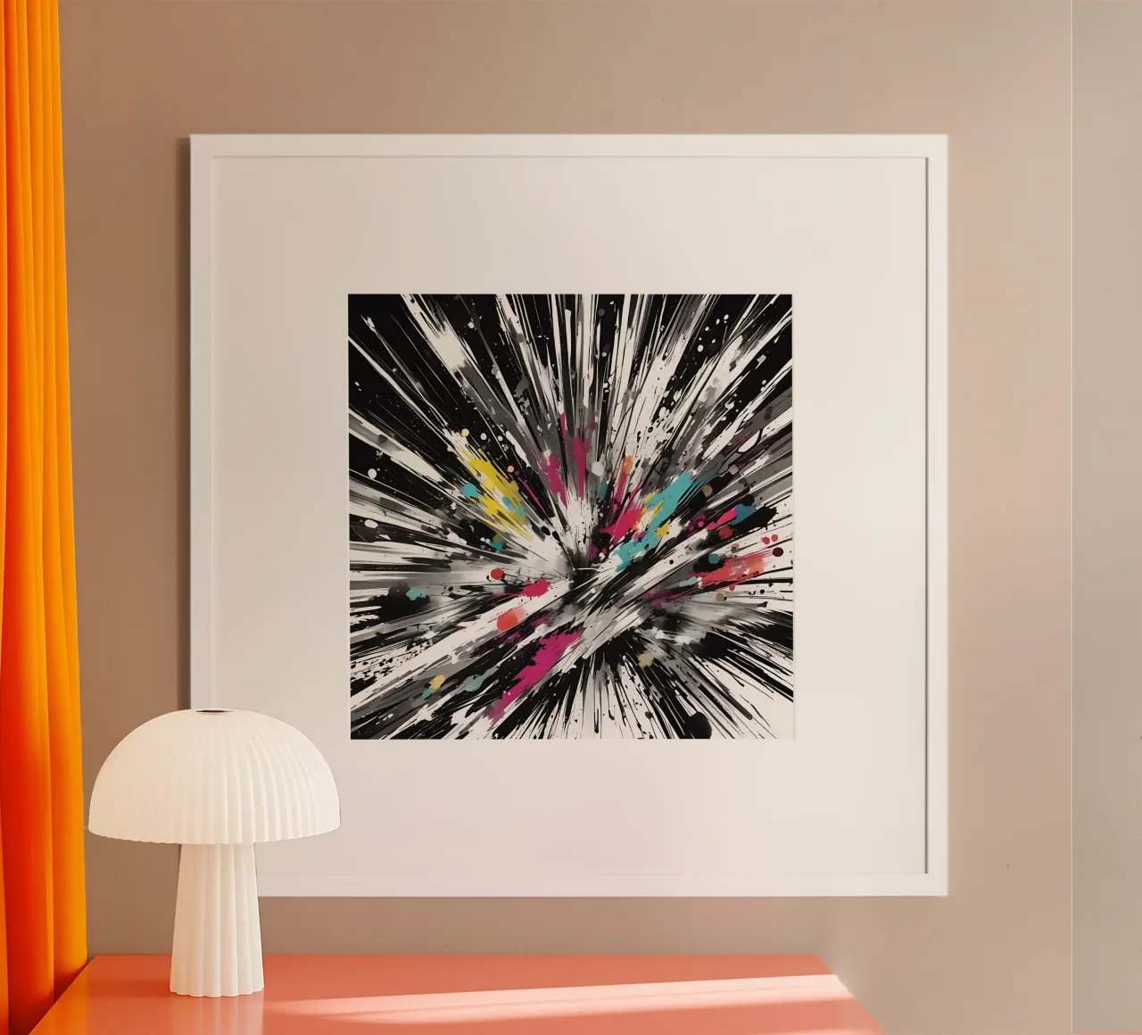 Farbexplosion poster by Farbträume