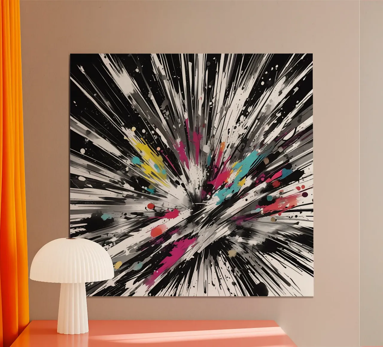 Farbexplosion poster by Farbträume