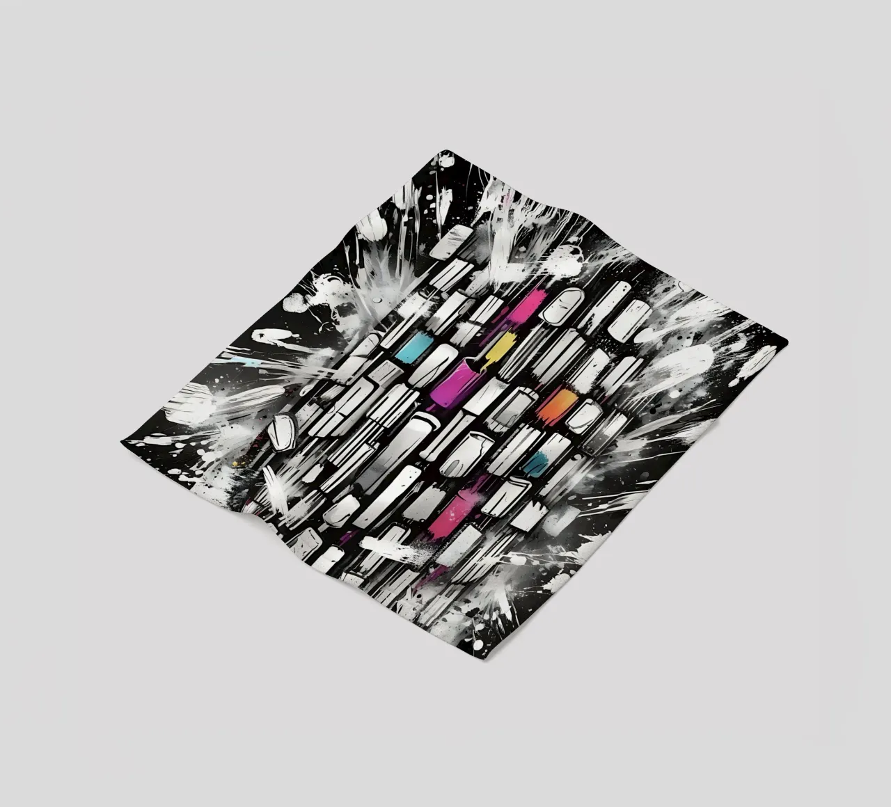 Traffico automobilistico, in piedi in un ingorgo coperta in pile da Farbträume