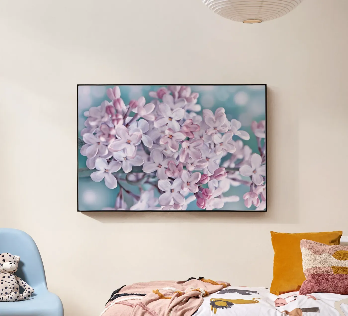 Lila acryl van Atteloi