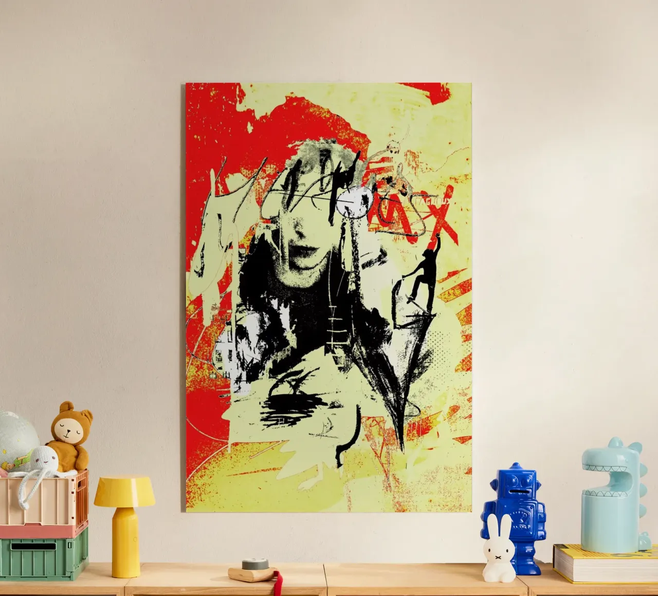 Punk Hero 2 plexiglass da Sandrine Pagnoux