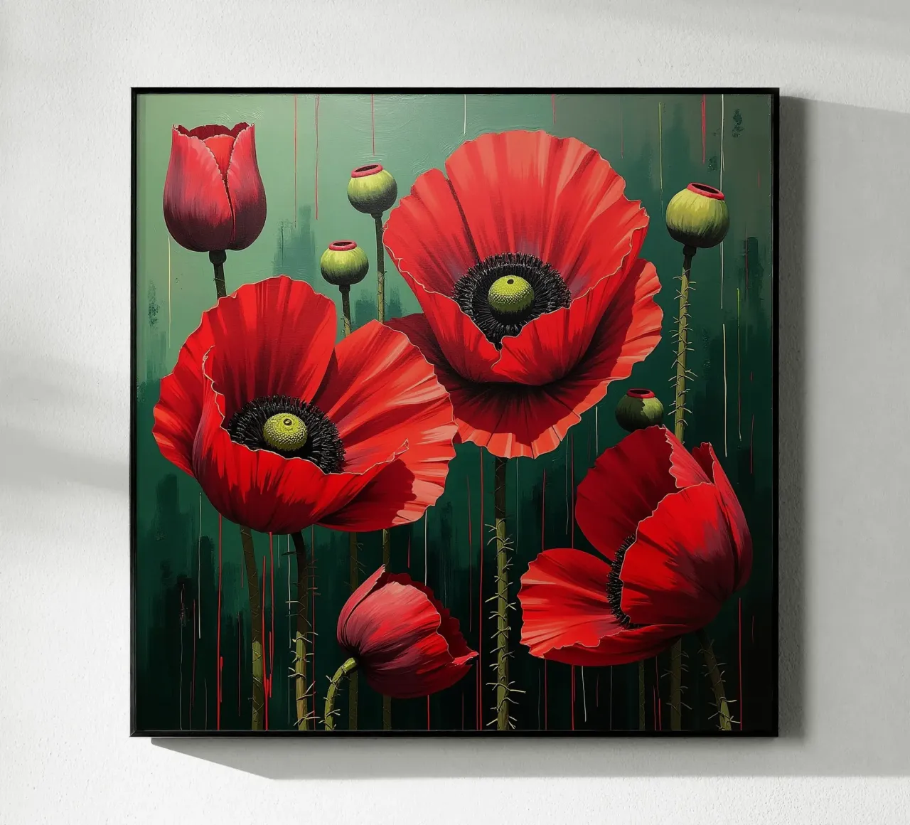 Papaveri plexiglass da Farbträume