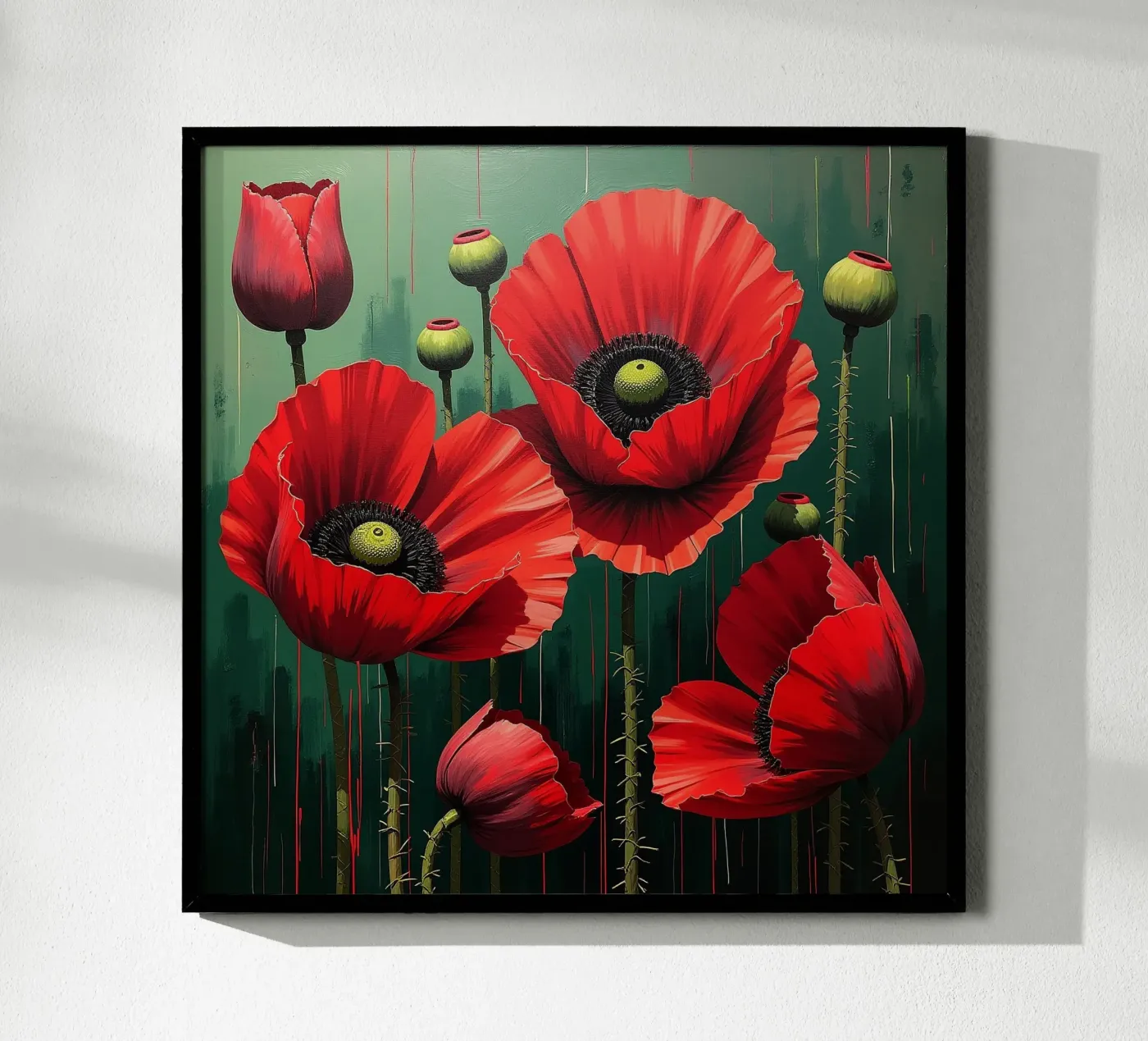 Poppies poster van Farbträume