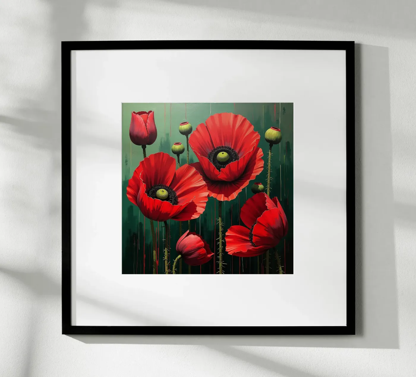 Poppies poster van Farbträume