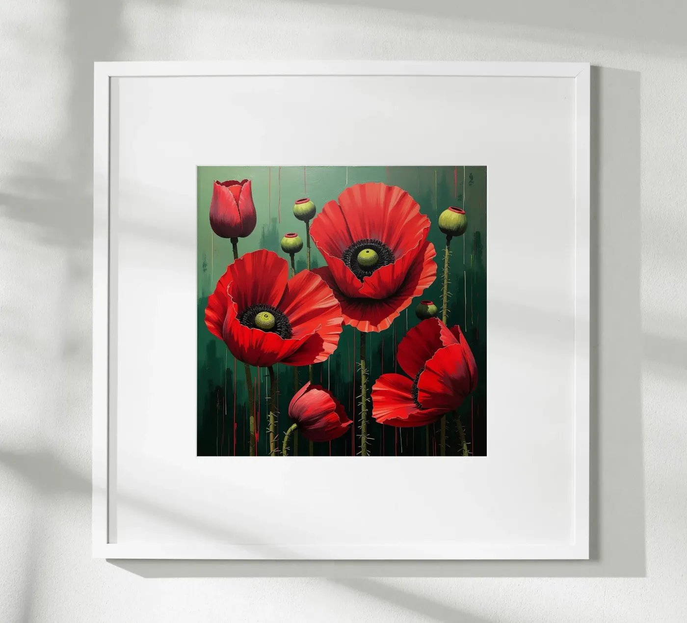 Poppies poster van Farbträume