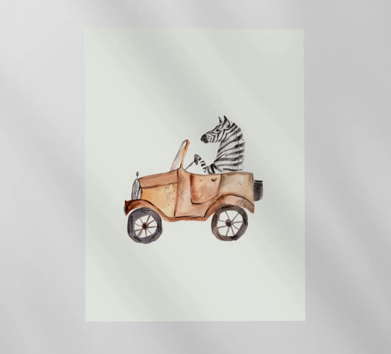 Zebra in car pellicola backlit da earl BM