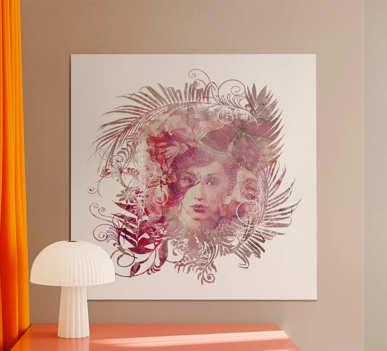 Bellezza nostalgica poster con telaio in plastica da Andrea Haase Vintage World