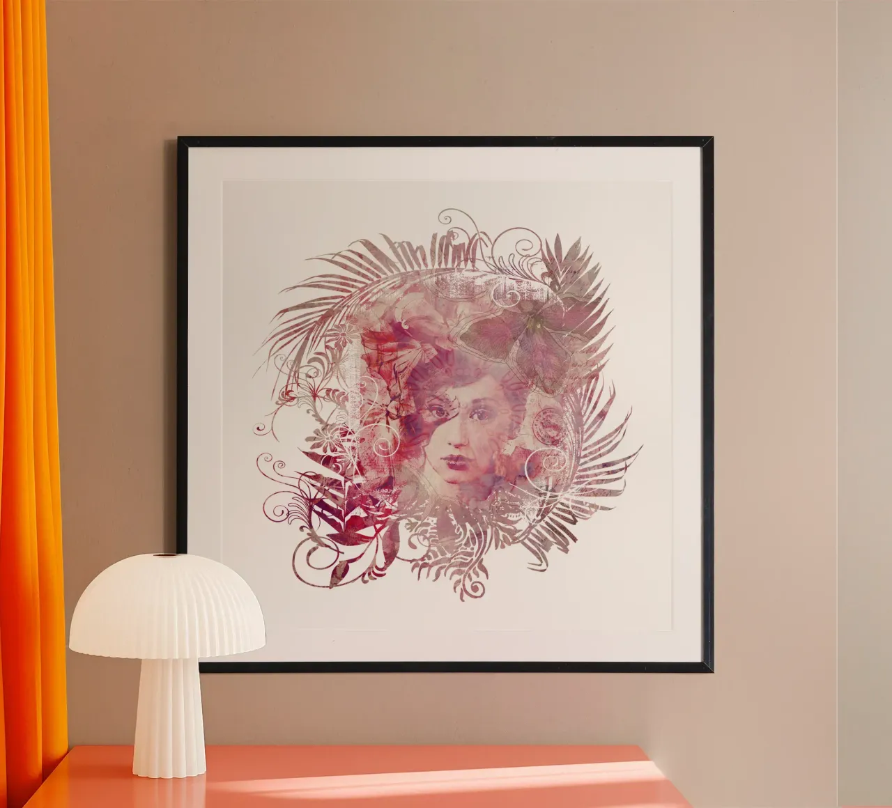 Bellezza nostalgica poster con telaio in plastica da Andrea Haase Vintage World