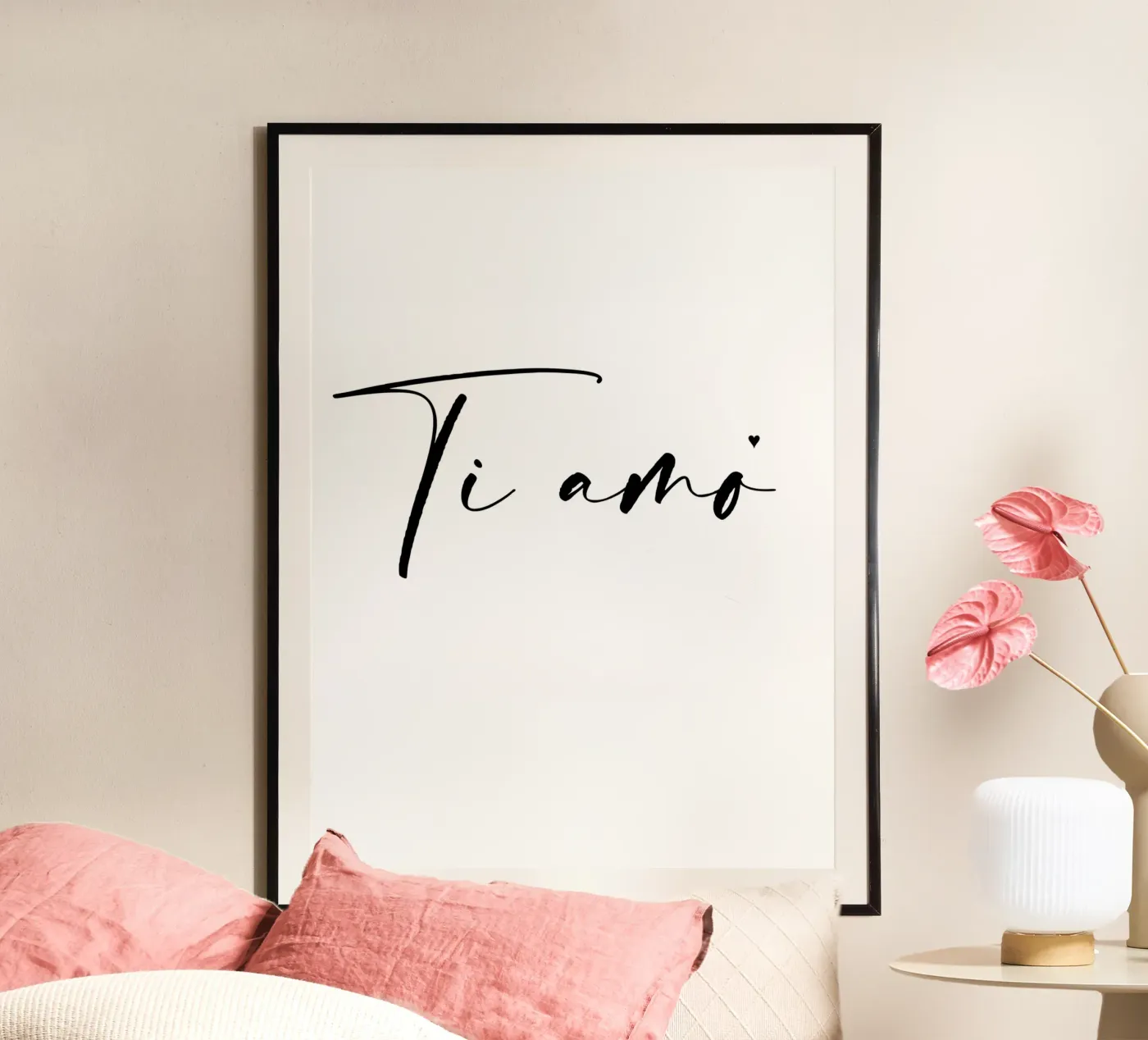 Ti amo poster da typolover