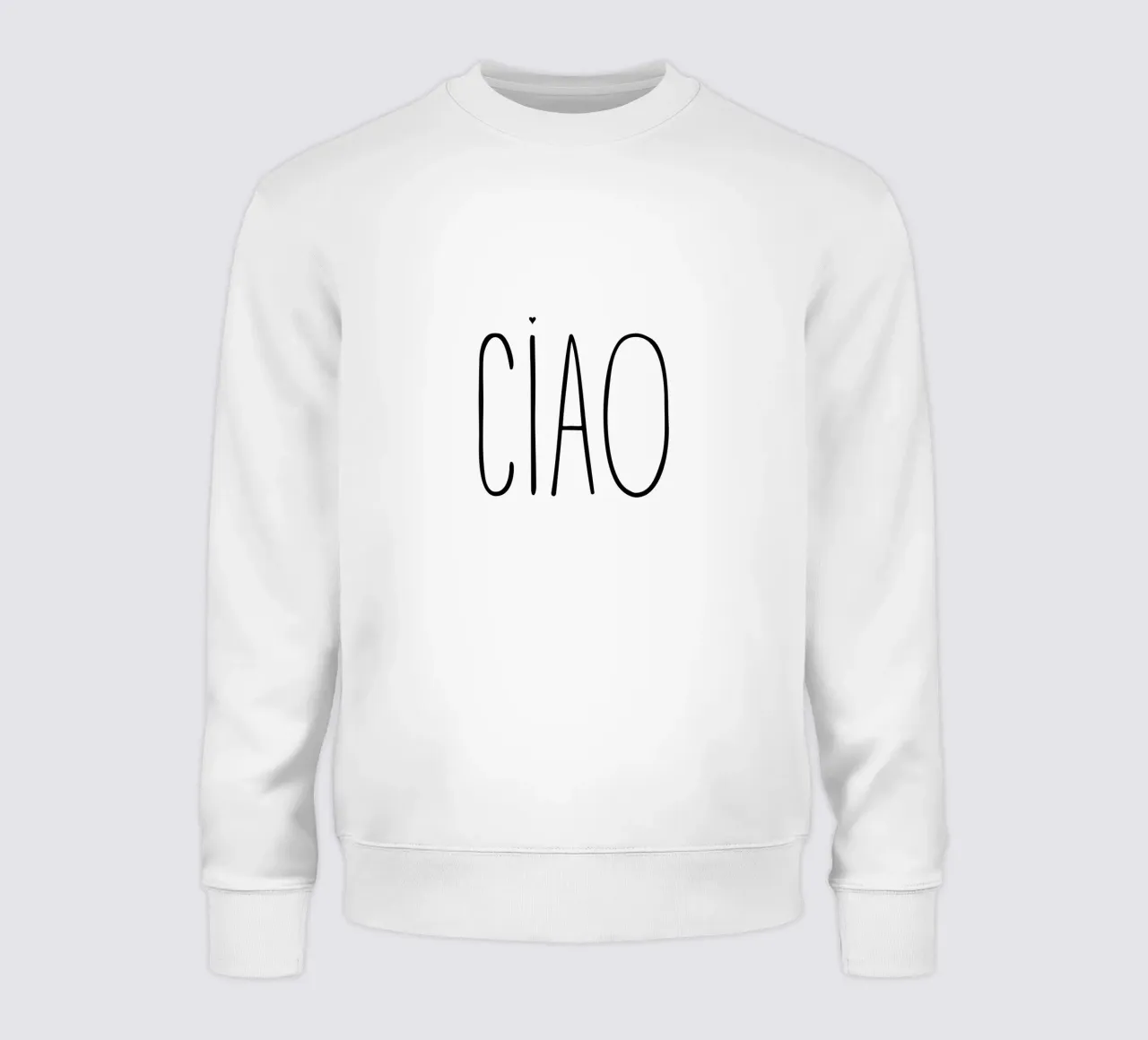 Ciao felpa da typolover