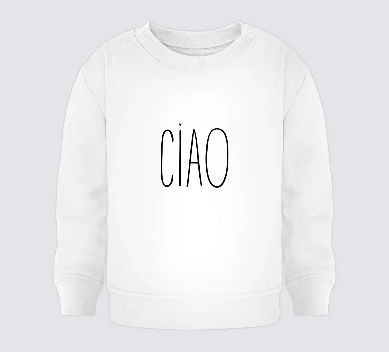 Ciao felpa neonato da typolover