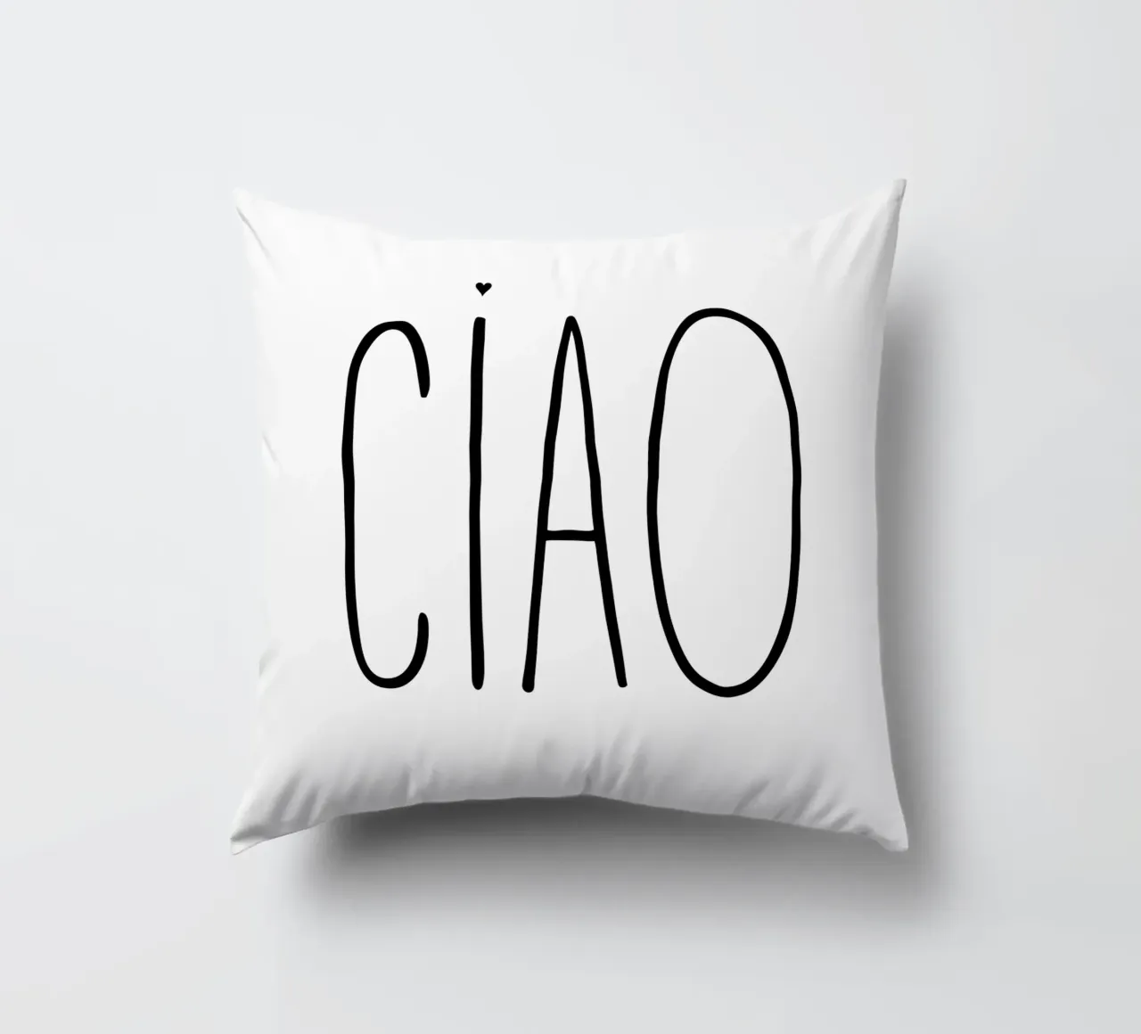 Ciao cuscino da typolover