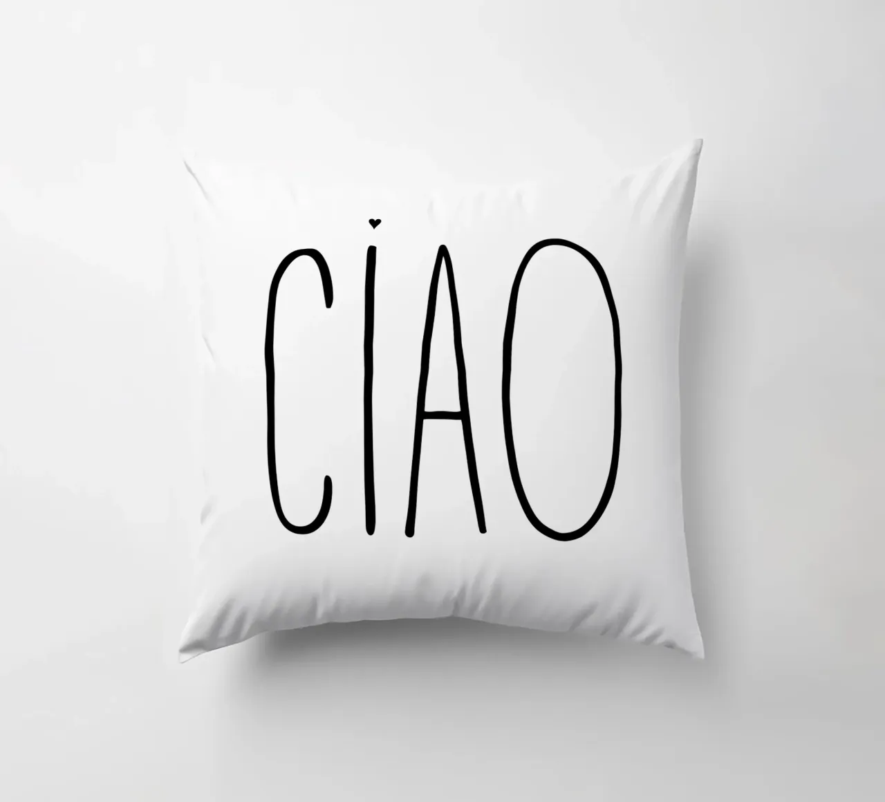 Ciao cuscino da typolover
