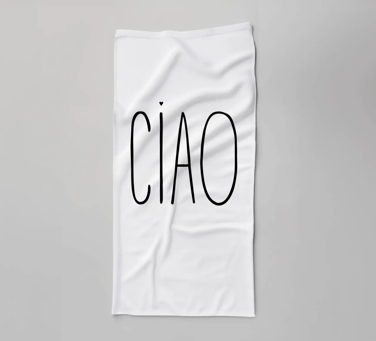 Ciao asciugamano da bagno da typolover