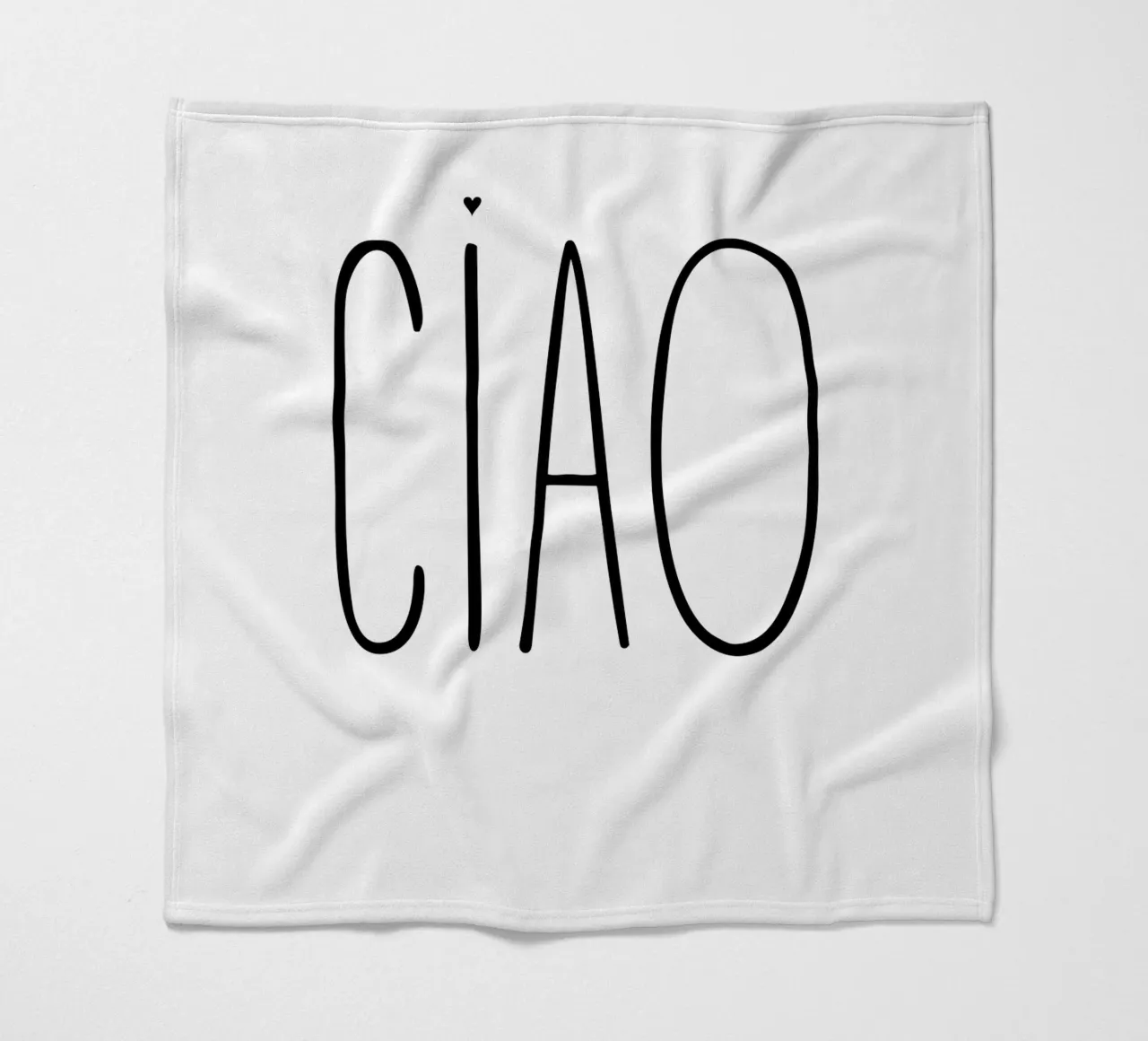 Ciao coperta in pile da typolover