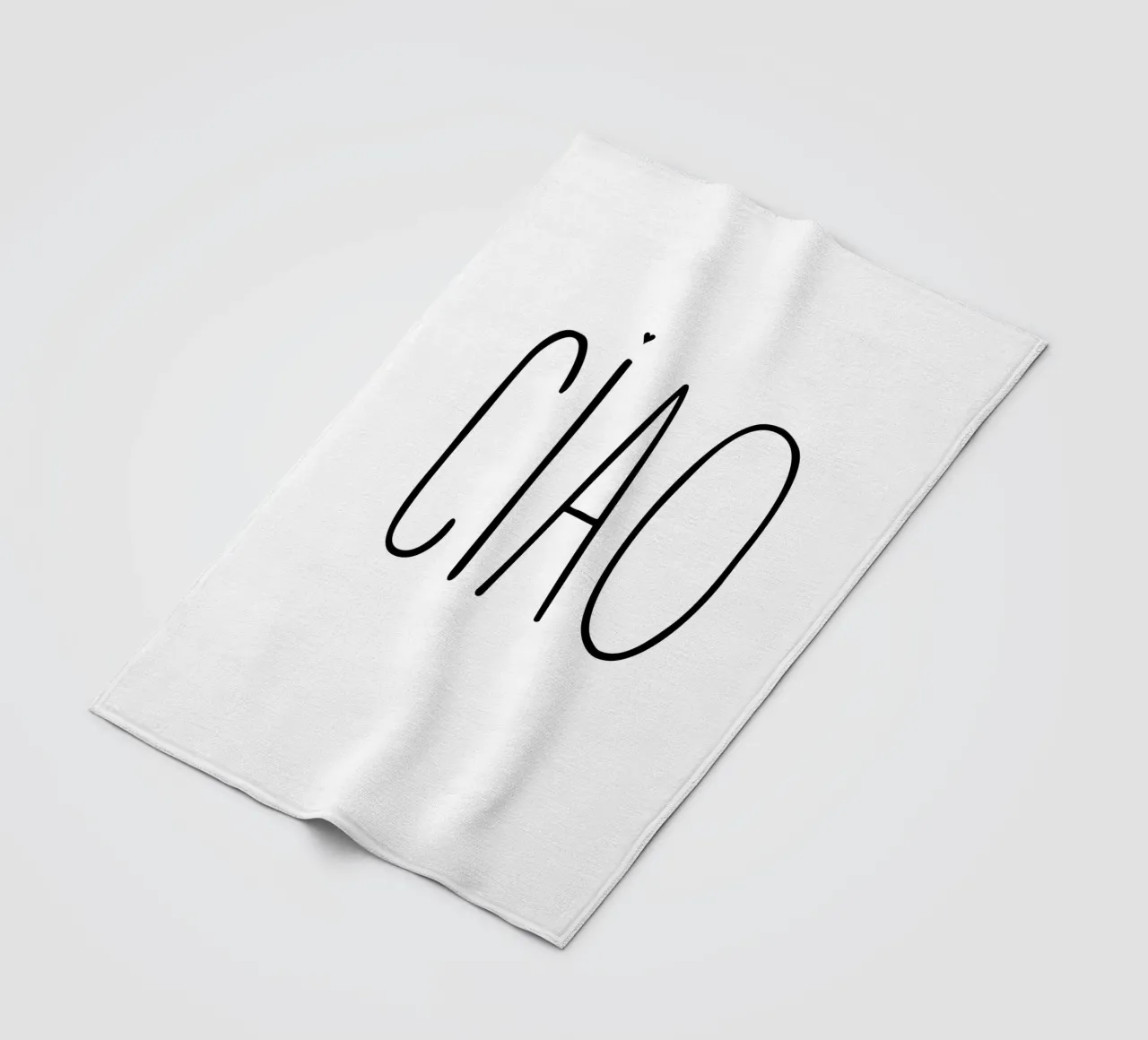 Ciao coperta in pile da typolover