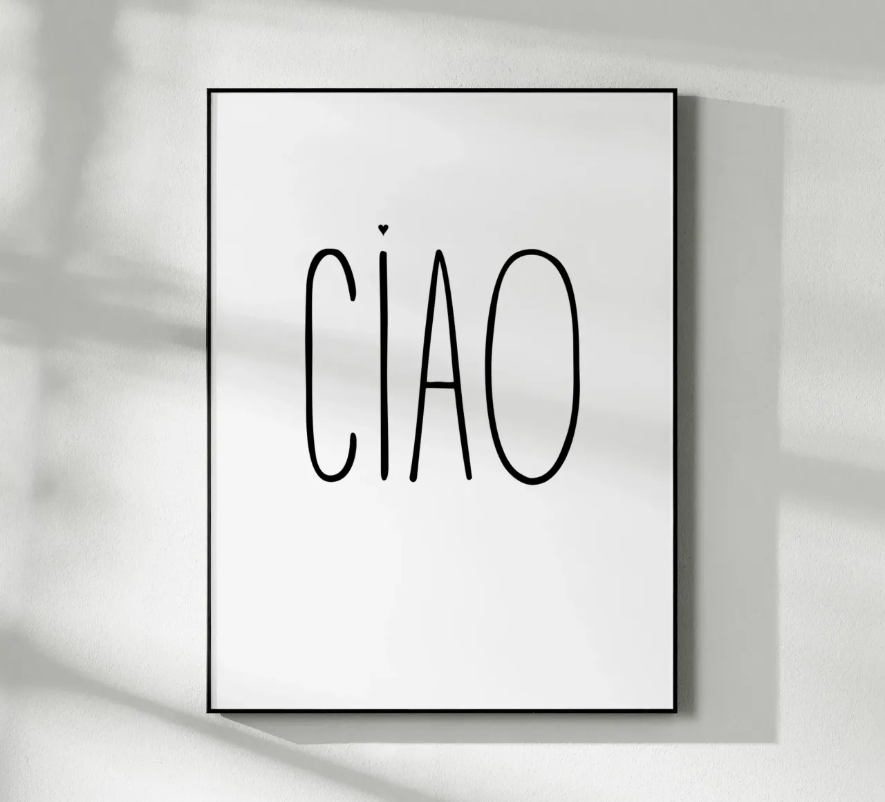 Ciao plexiglass da typolover
