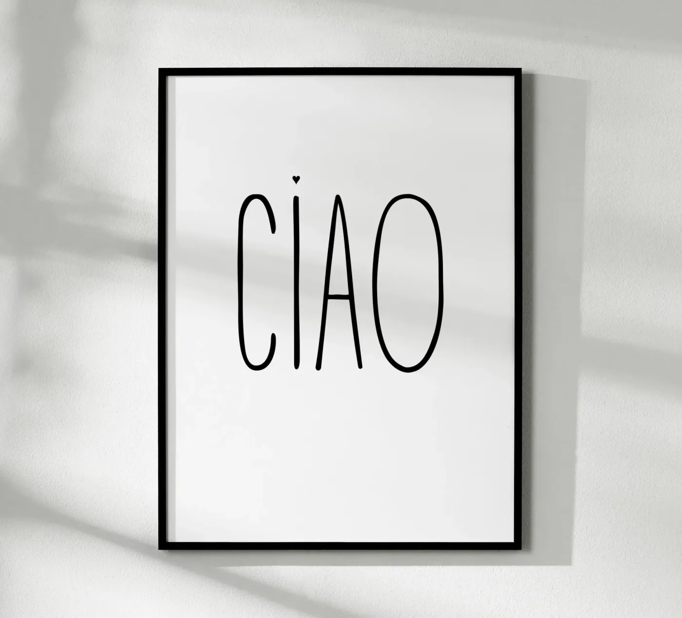 Ciao poster da typolover