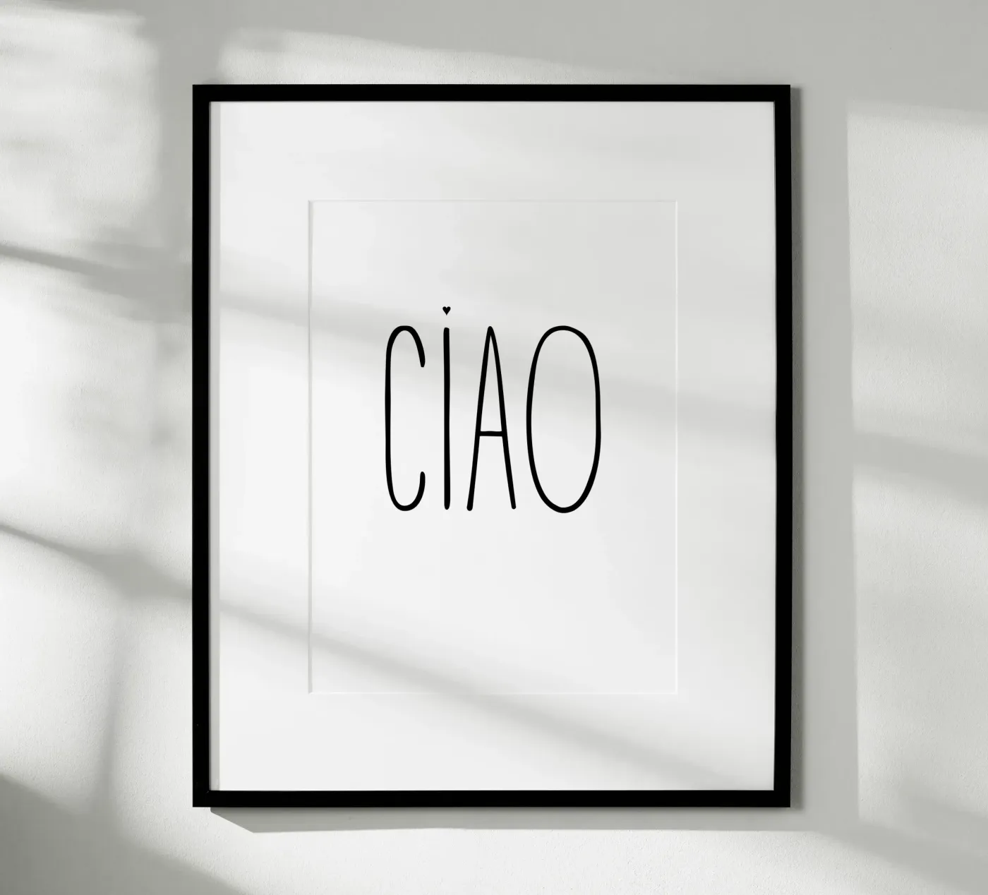 Ciao poster da typolover