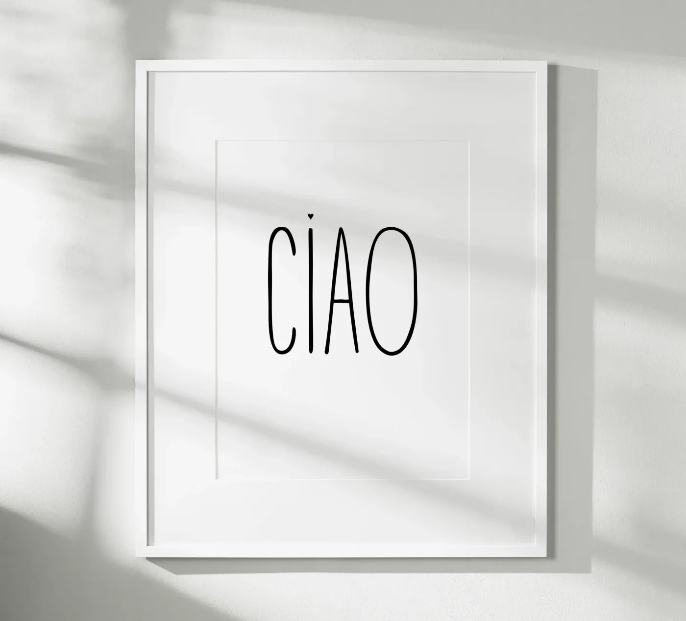 Ciao poster da typolover