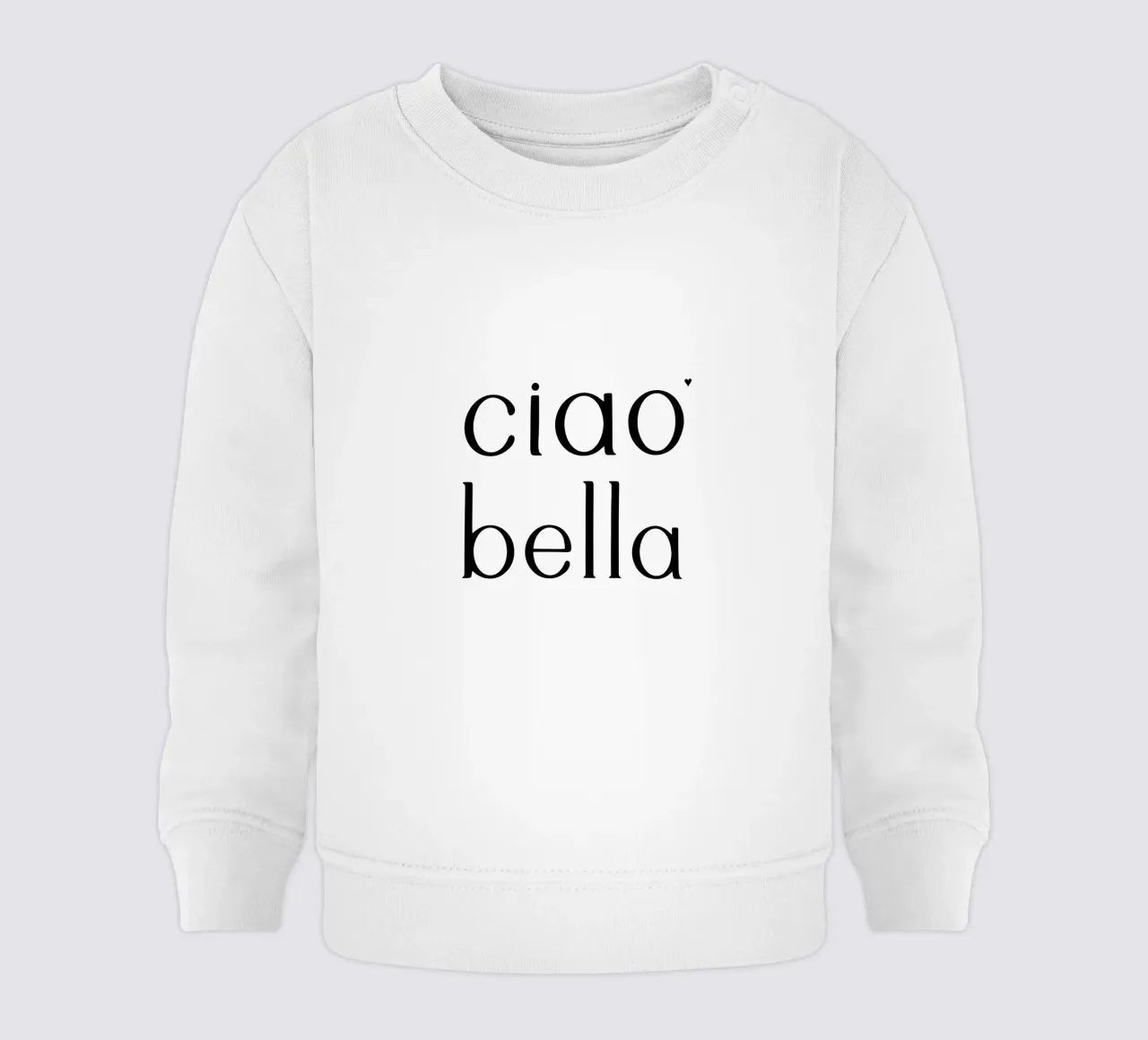 Ciao bella felpa neonato da typolover