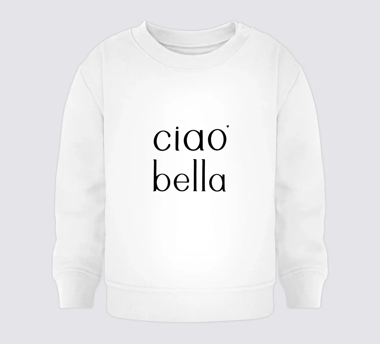 Ciao bella felpa neonato da typolover