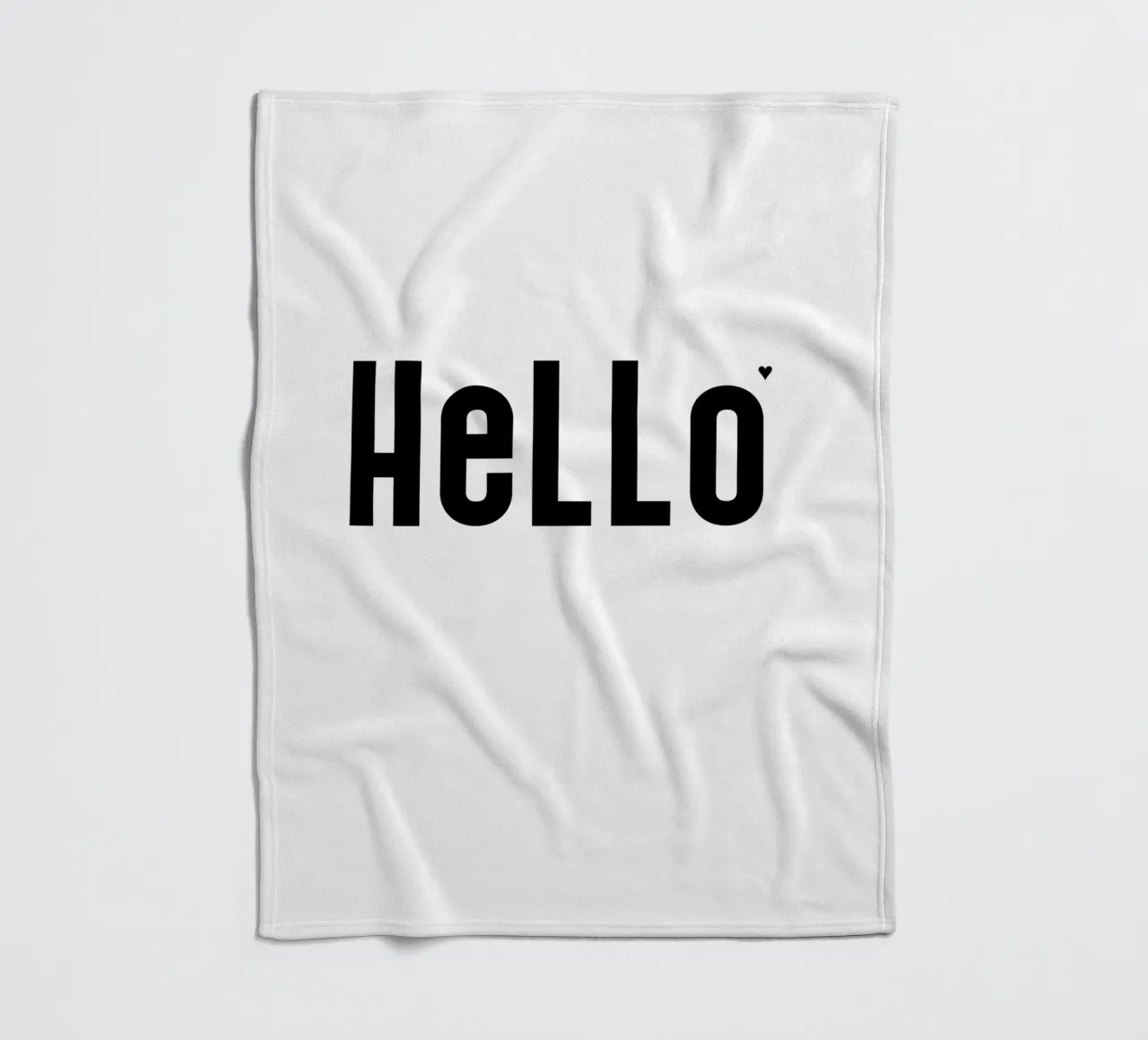 Hello Fleecedecke von typolover