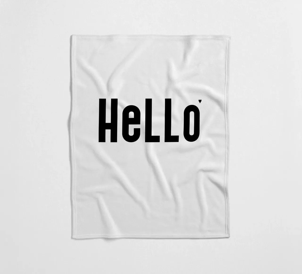 Hello Fleecedecke von typolover