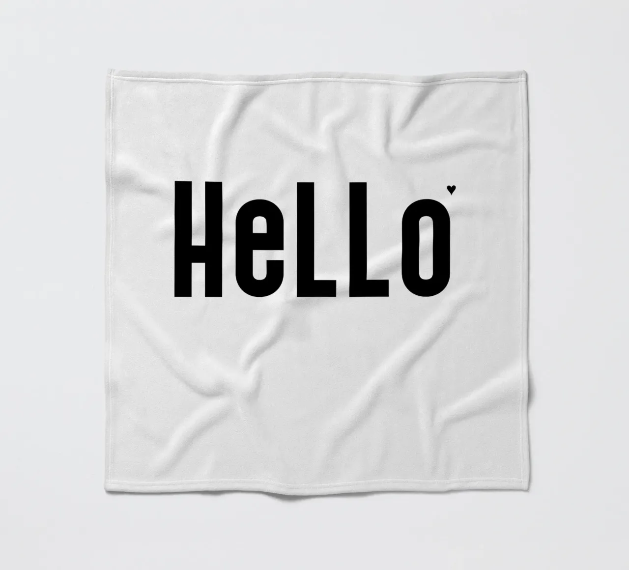 Hello Fleecedecke von typolover