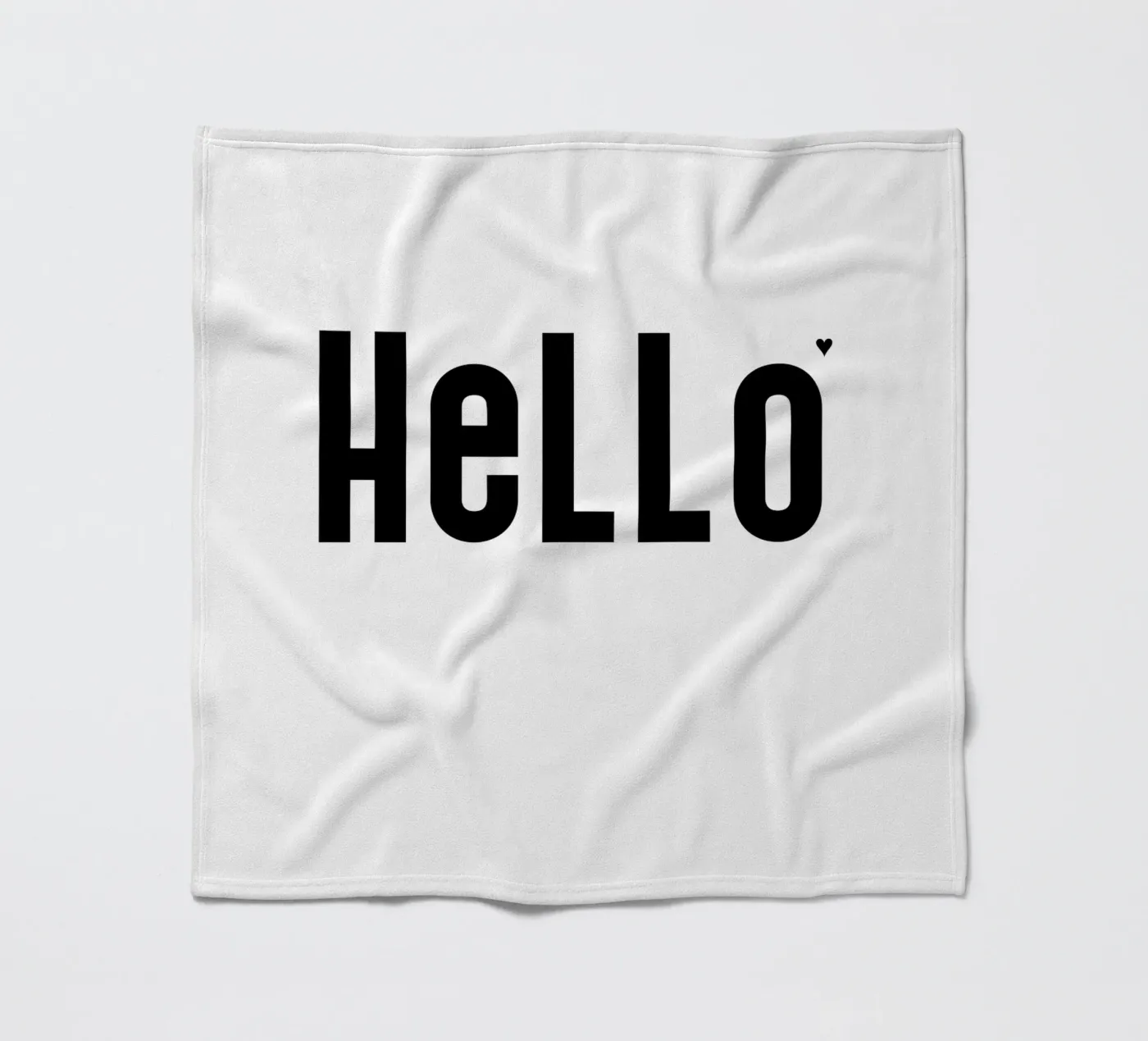 Hello fleecedeken van typolover