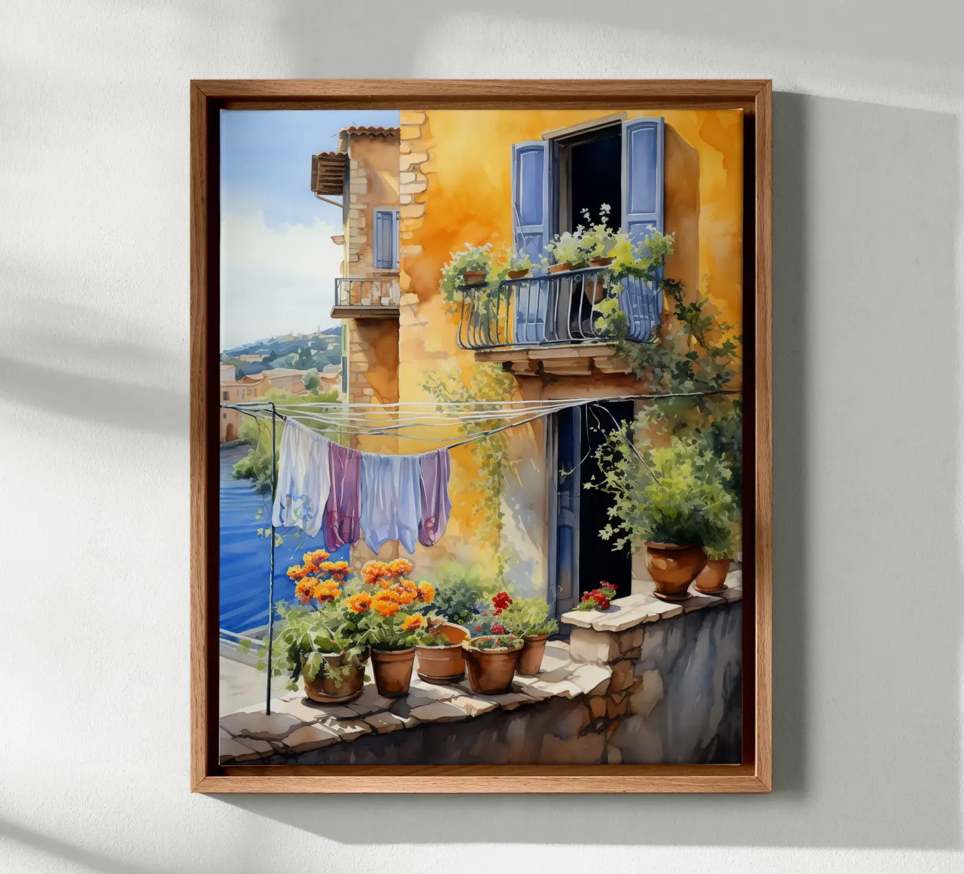 Laundry canvas by Artsy Bessy