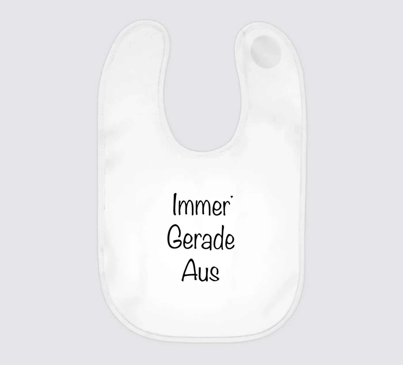 Immer Gerade Aus bavaglino da typolover