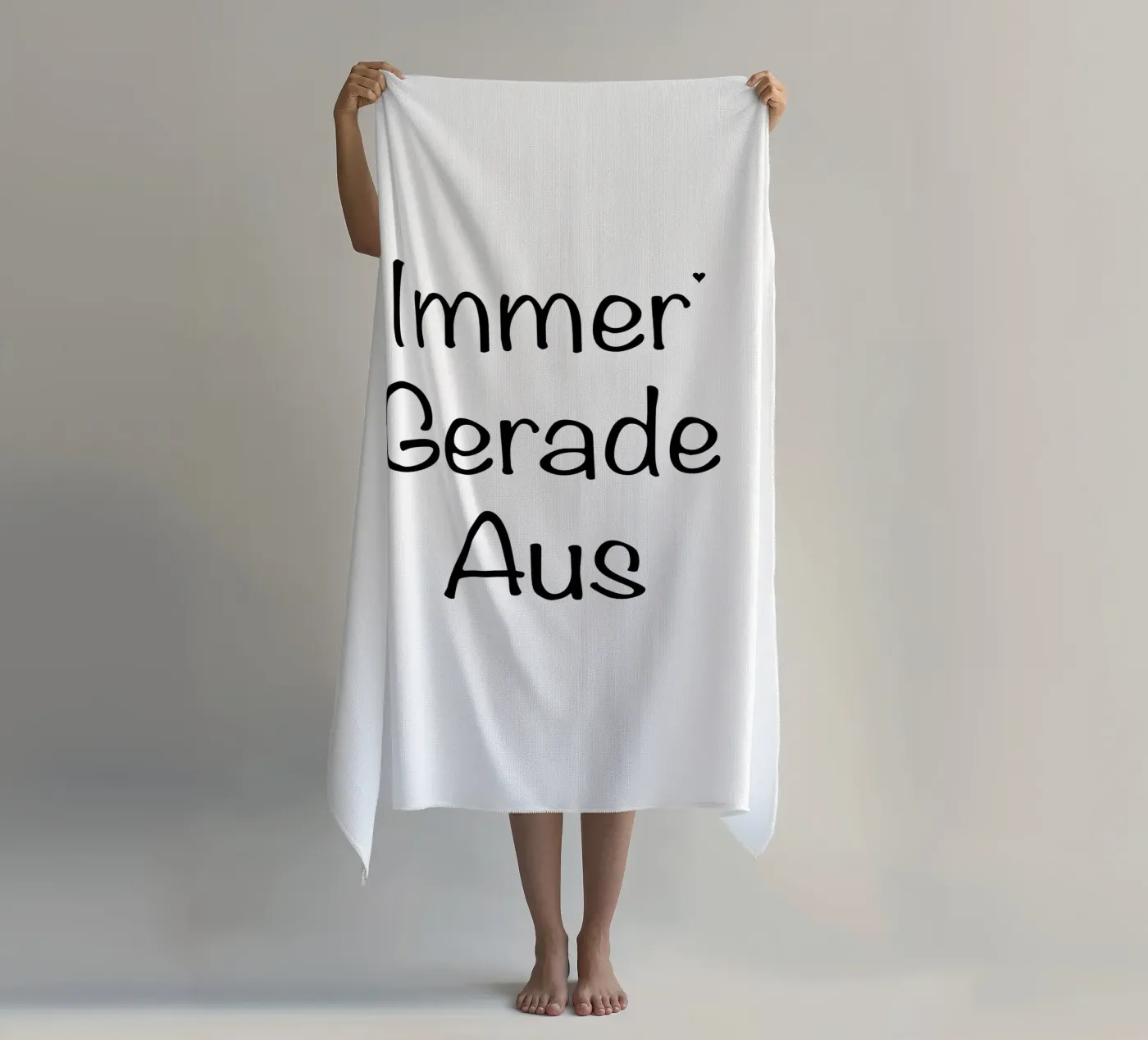 Immer Gerade Aus telo mare da typolover