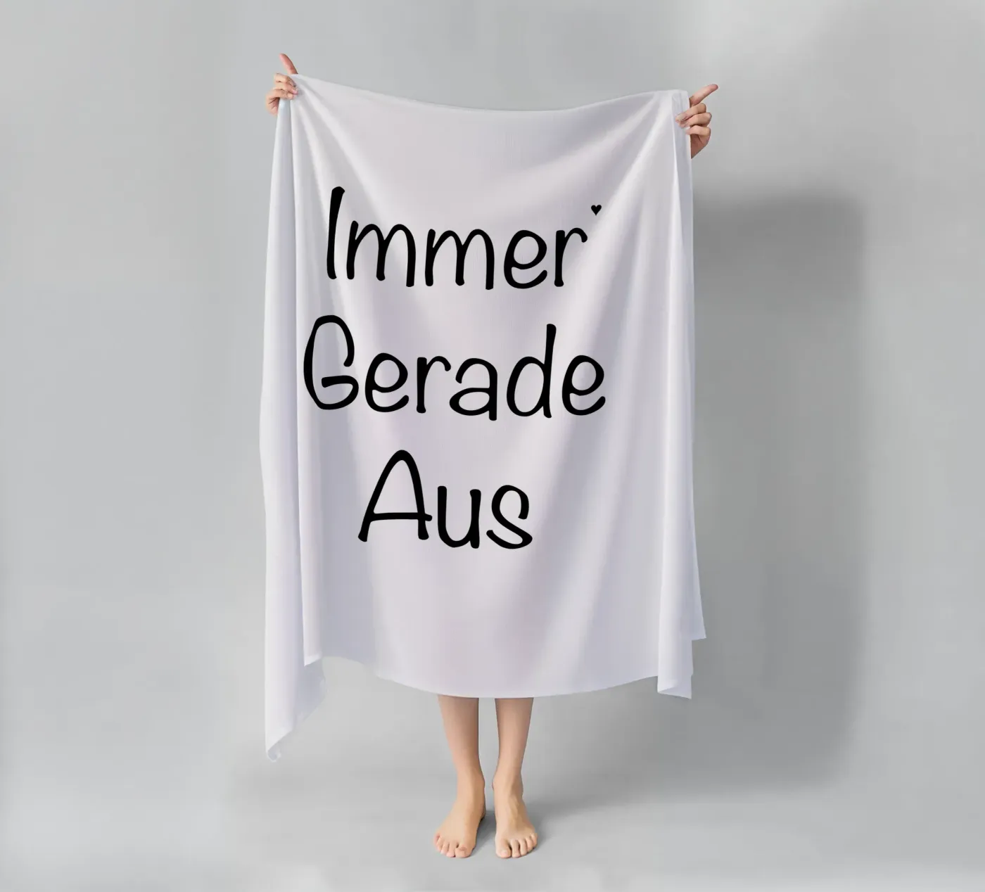 Immer Gerade Aus telo mare da typolover