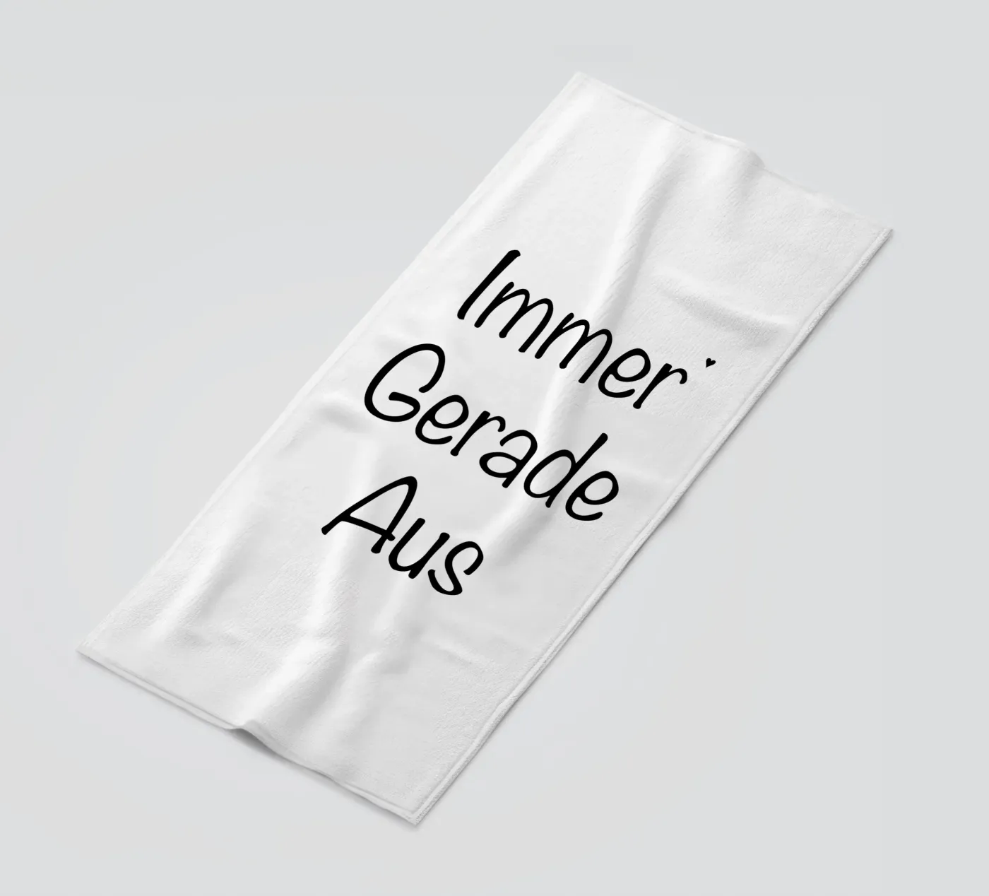 Immer Gerade Aus telo mare da typolover