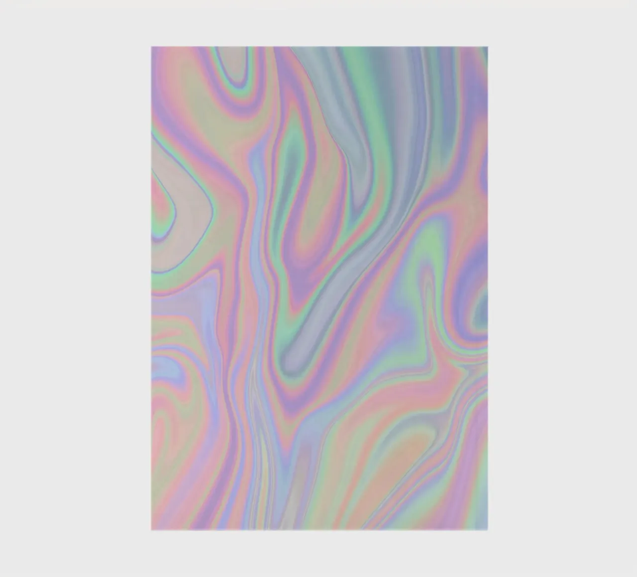 Iridescent Abstract Liquid Pastel Patterns notebook by Petra Lang - Design
