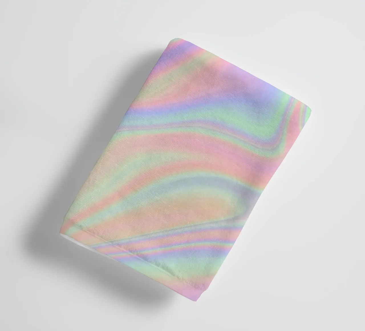 Iridescent Abstract Liquid Pastel Patterns towel by Petra Lang - Design