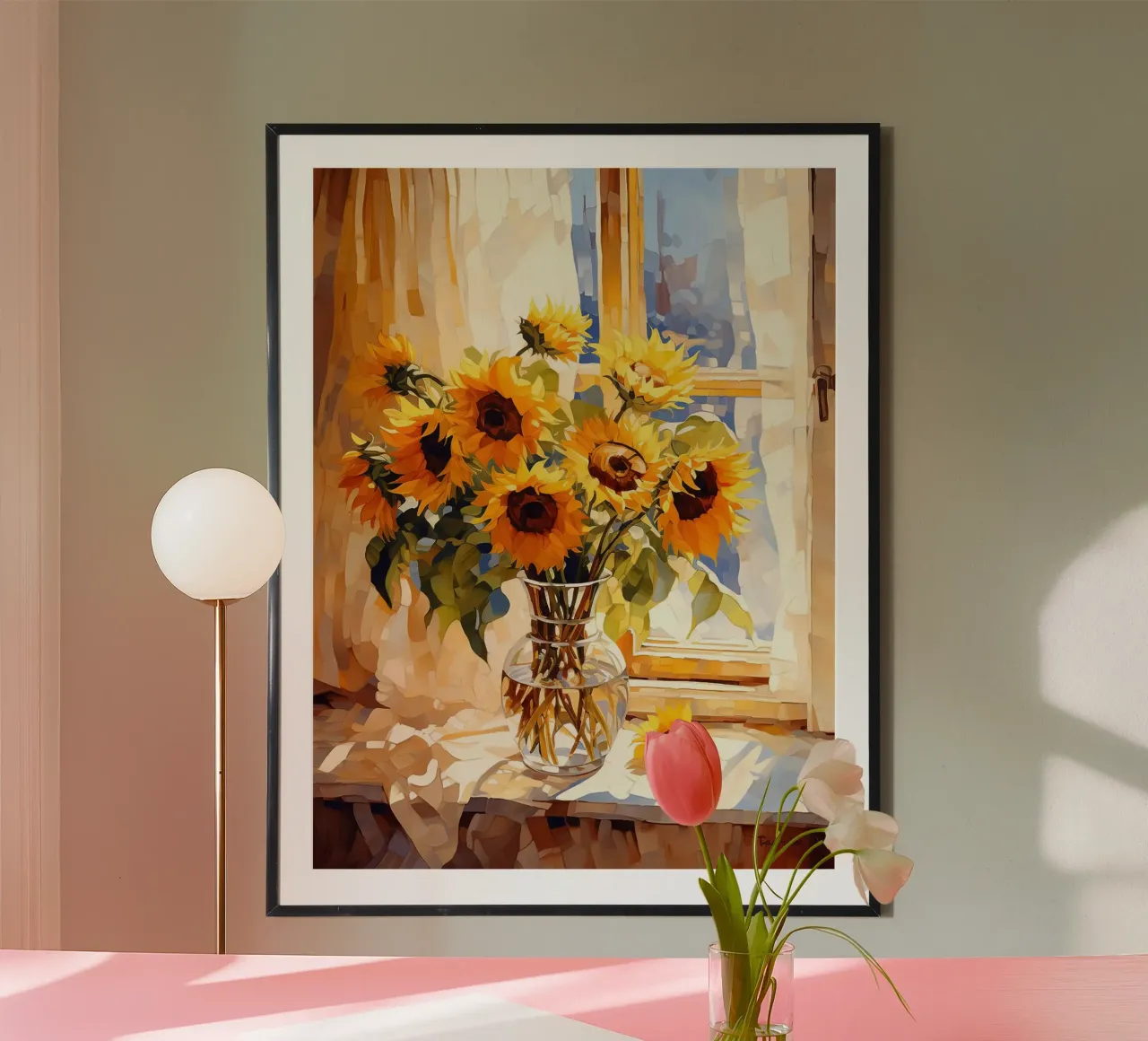 Sunflowers poster da Artsy Bessy