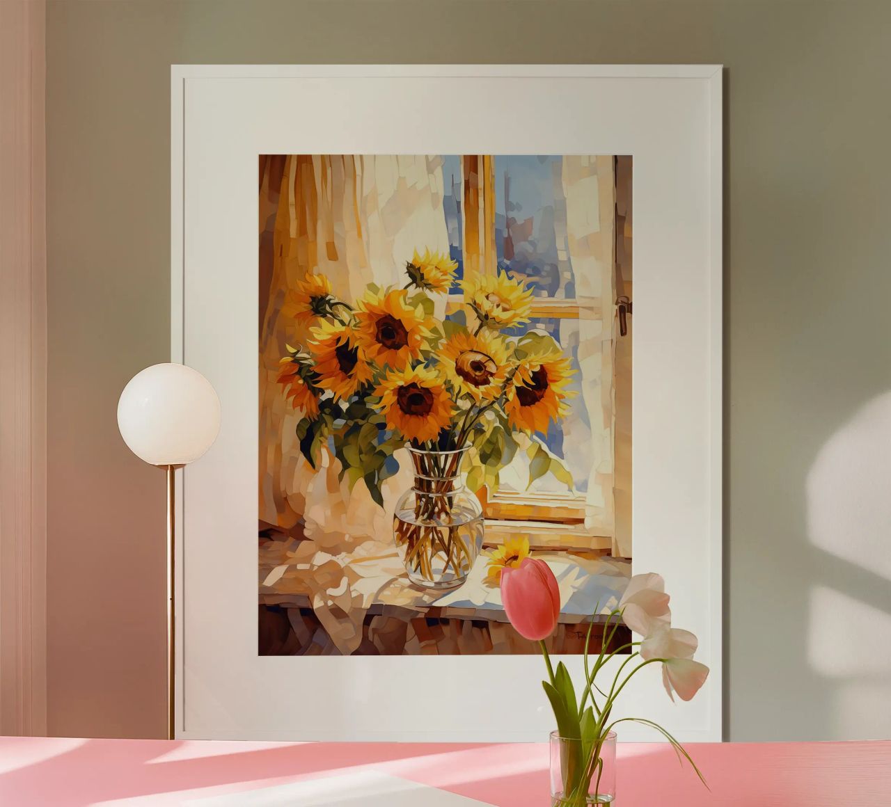 Sunflowers poster de Artsy Bessy