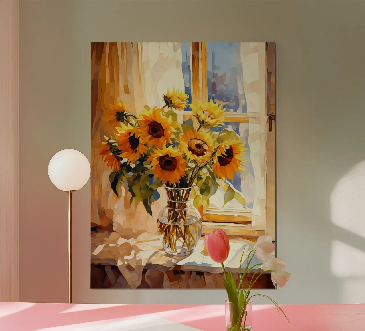 Sunflowers poster da Artsy Bessy