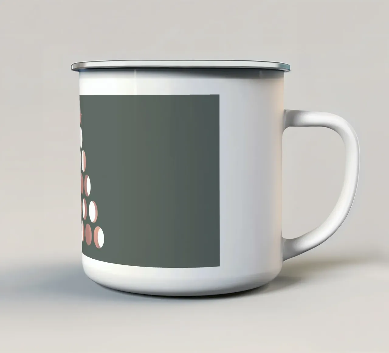 Lune di vacanza tazza in smalto da Winter Whispers