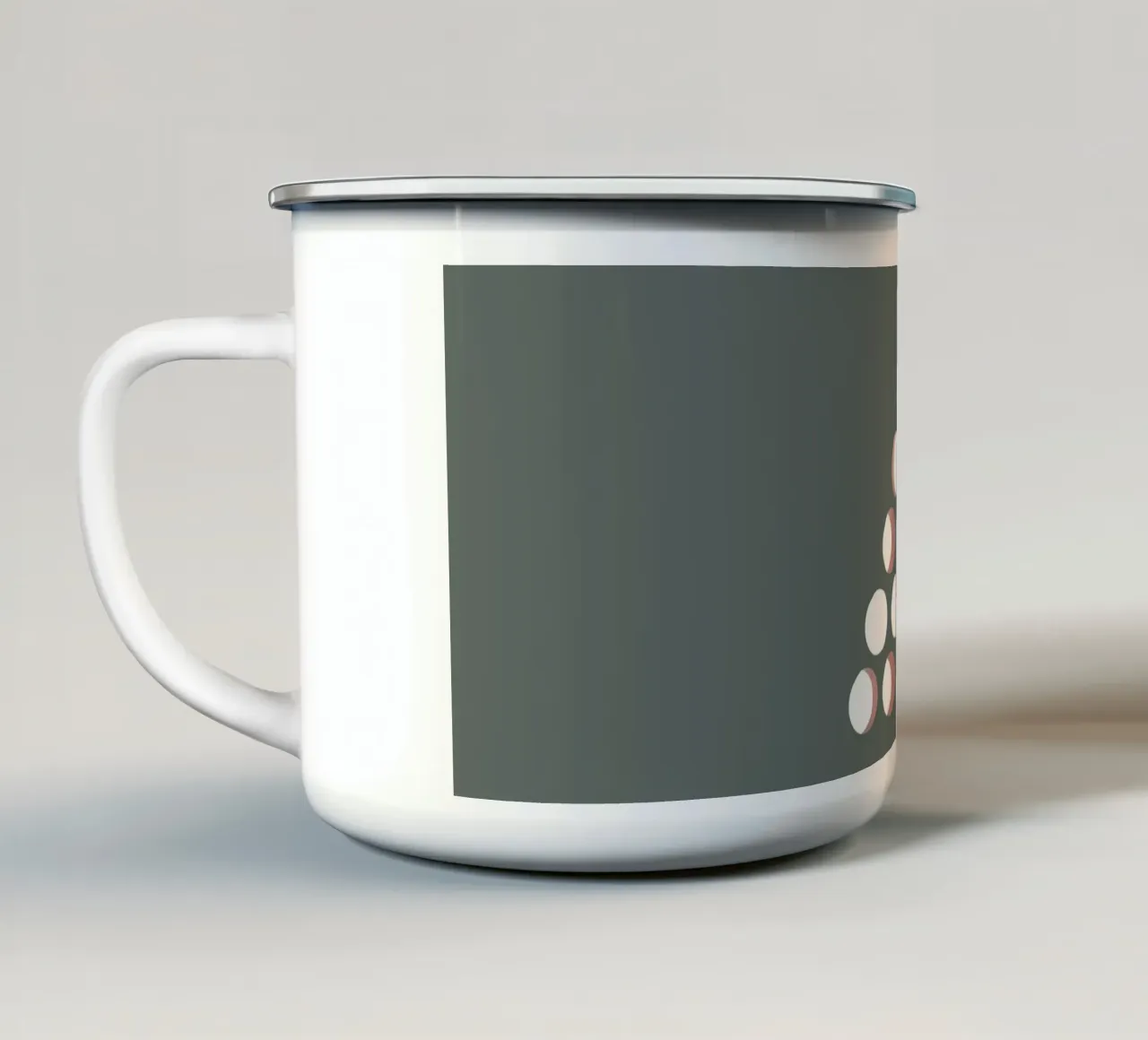 Lune di vacanza tazza in smalto da Winter Whispers