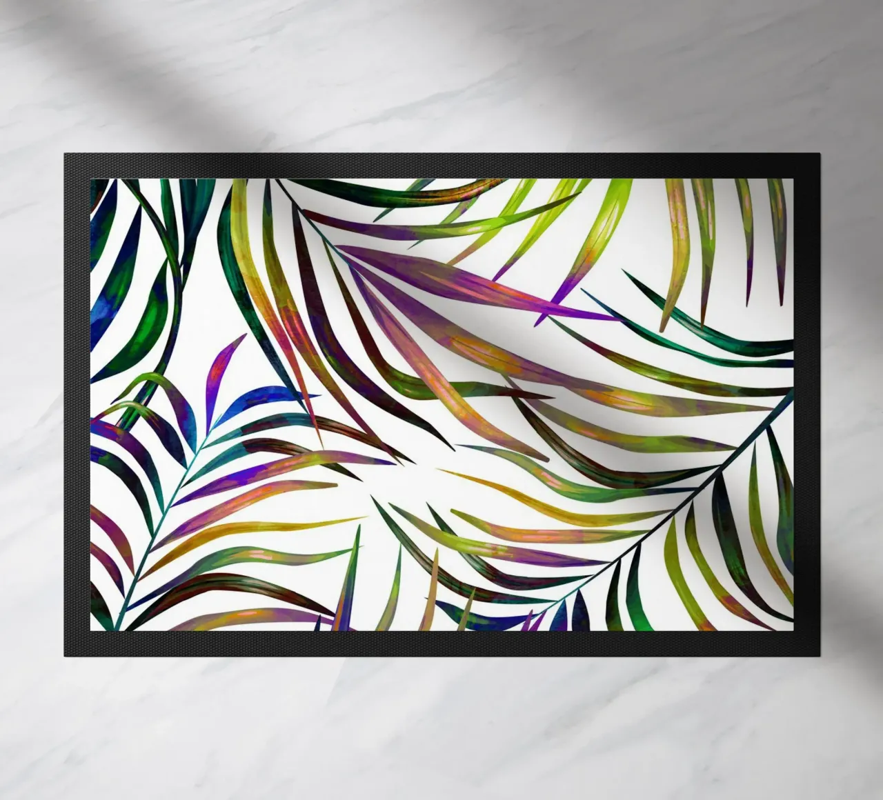 Palm Dance doormat by 83oranges.com