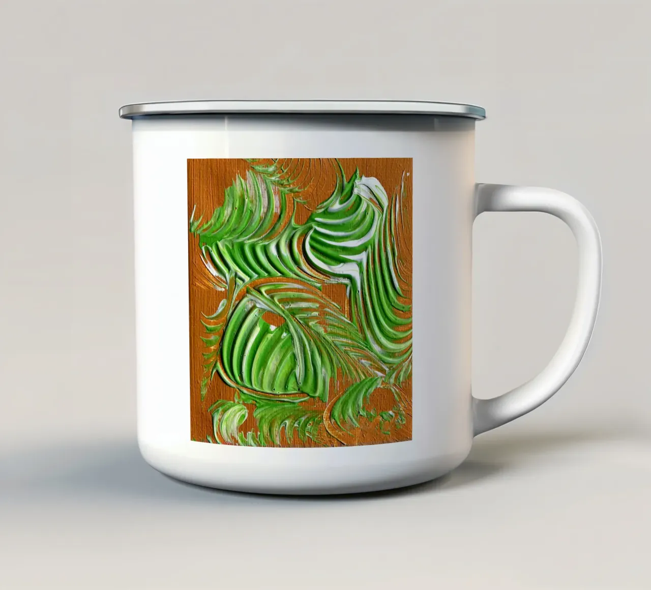 MINIATURE 10. tazza in smalto da Little treasures for your home