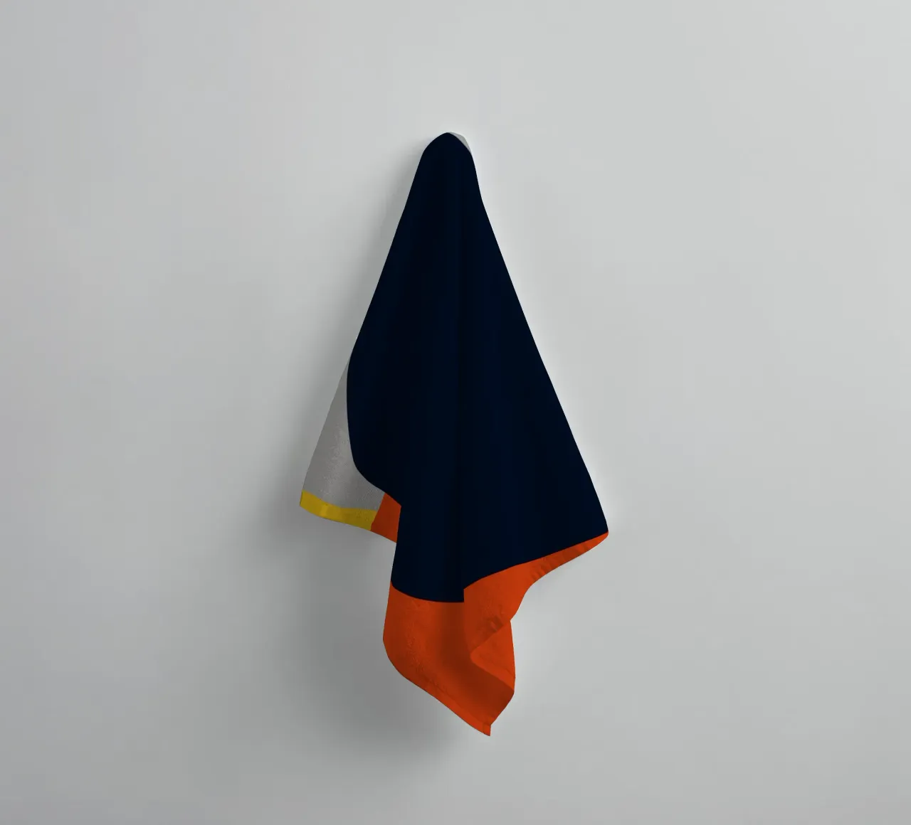 Geometric Color Blocks 02 towel by Life of Pie