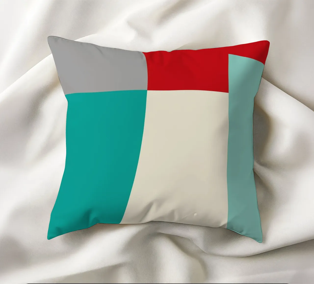 Forme geometriche in colori vivaci cuscino da Life of Pie